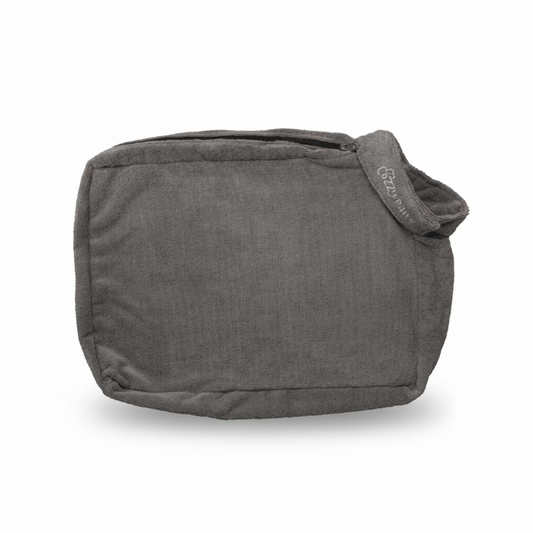 Sac de séchage gris de luxe pour chien