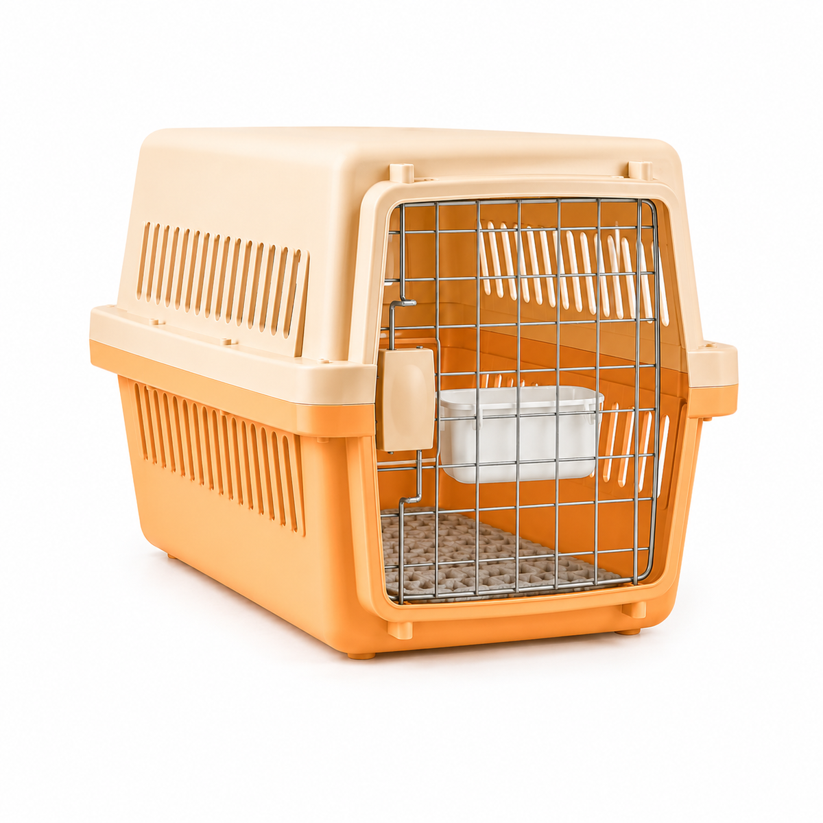 Cage de Transport Chat et Petit Chien 50×31×31 cm