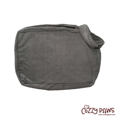 Sac de séchage gris de luxe pour chien