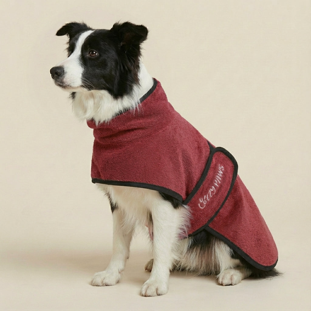 🐾 Peignoir de Bain pour Chien CozzyPaws – Doux, Chaud et Confortable 🐾