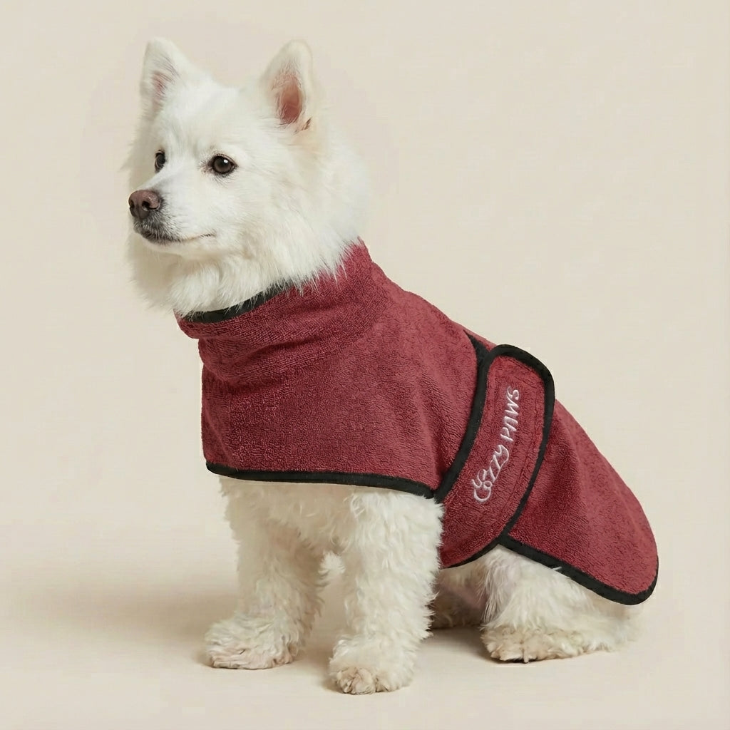 🐾 Peignoir de Bain pour Chien CozzyPaws – Doux, Chaud et Confortable 🐾
