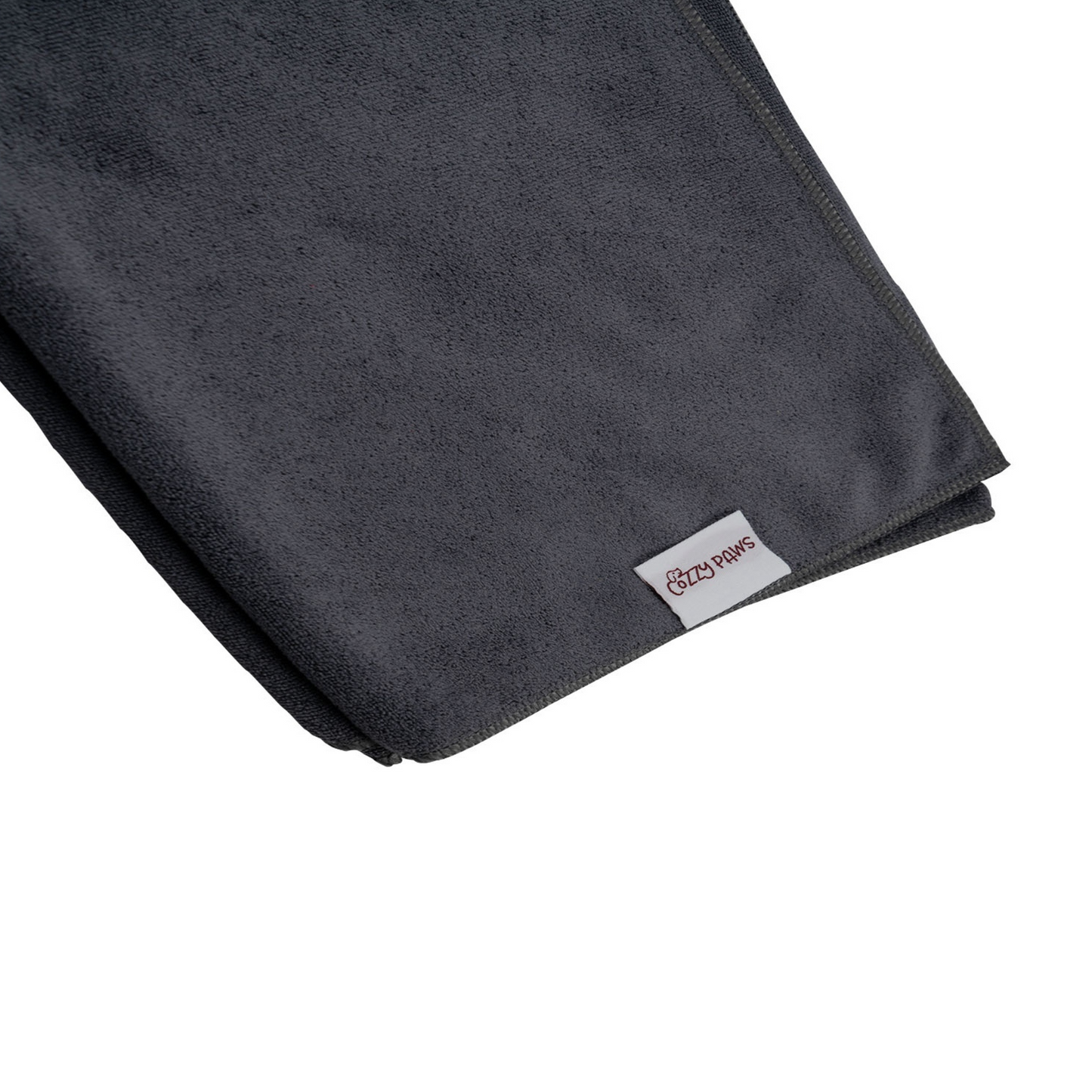 Serviette gris pour chien