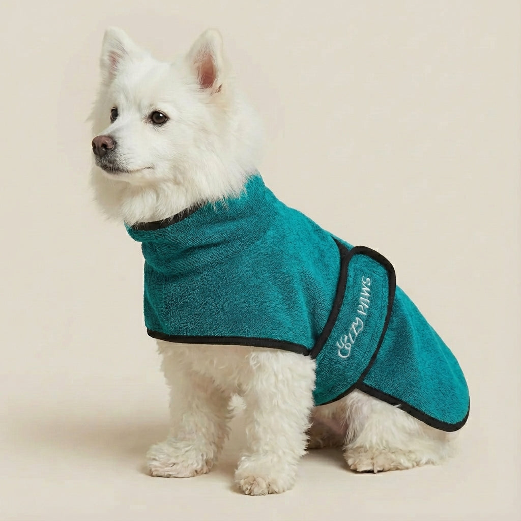 🐾 Peignoir de Bain pour Chien CozzyPaws – Doux, Chaud et Confortable 🐾