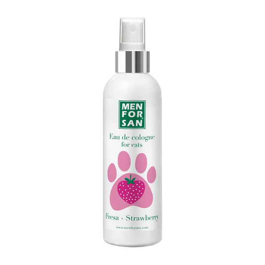 Men For San – Eau de Cologne à la Fraise pour chat – 125 ml